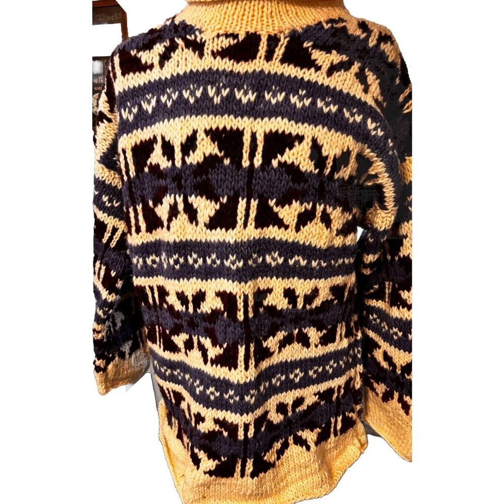 REY Wear Hand Made Exclusively Mens Winter Vintage Luxury 100% Wool Retro